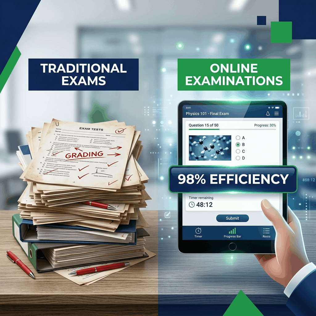 ADVANTAGE OF CONDUCT ONLINE EXAMINATION