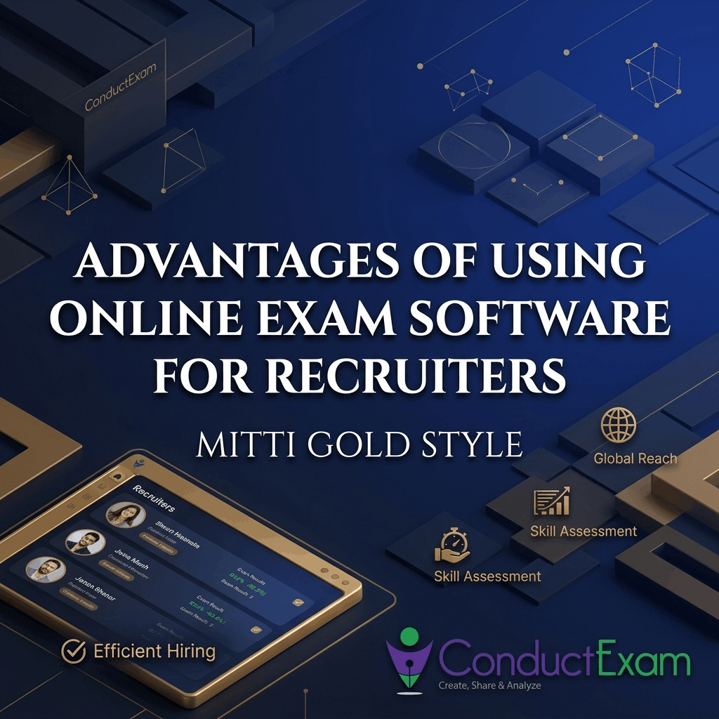 ADVANTAGES OF USING ONLINE EXAM SOFTWARE FOR RECRUITERS