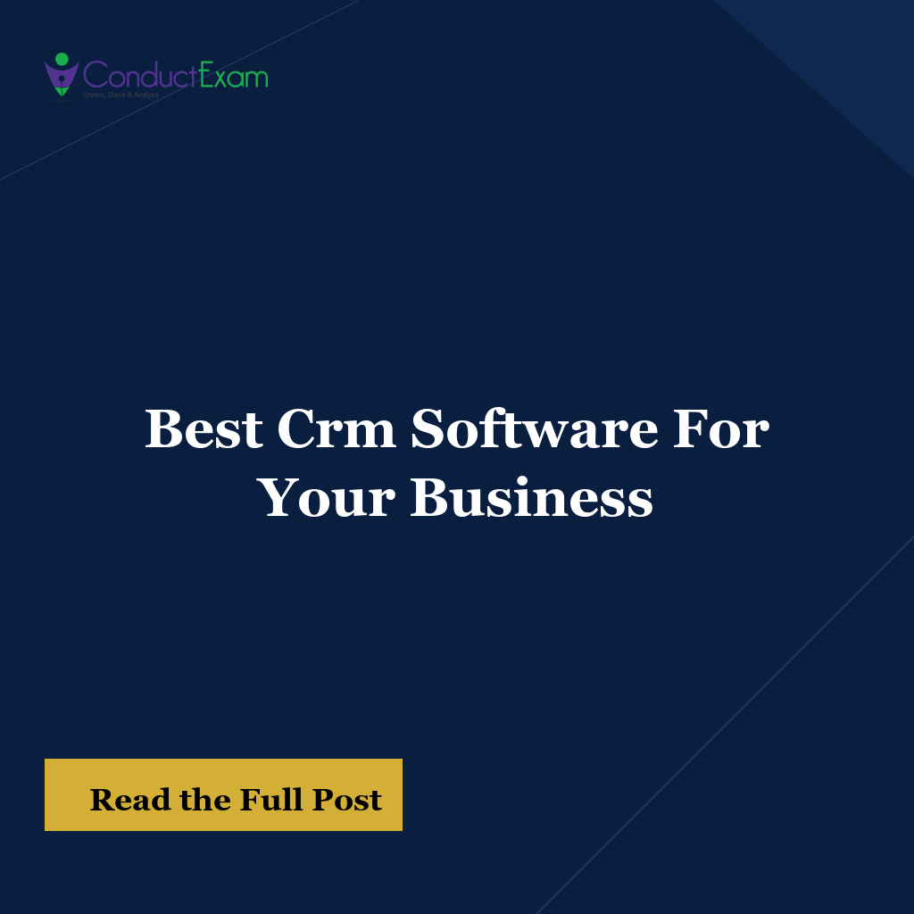 Best Crm Software For Your Business