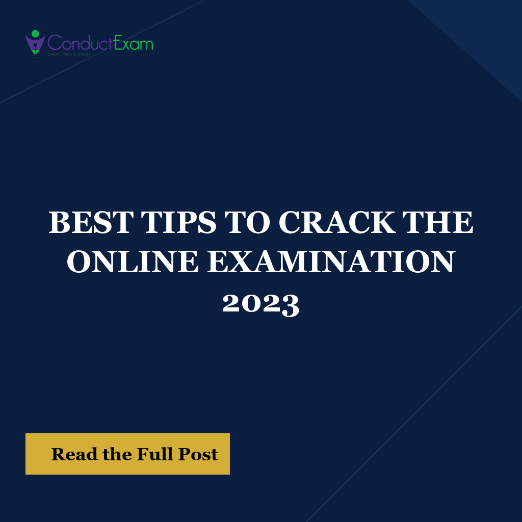 BEST TIPS TO CRACK THE ONLINE EXAMINATION 2026