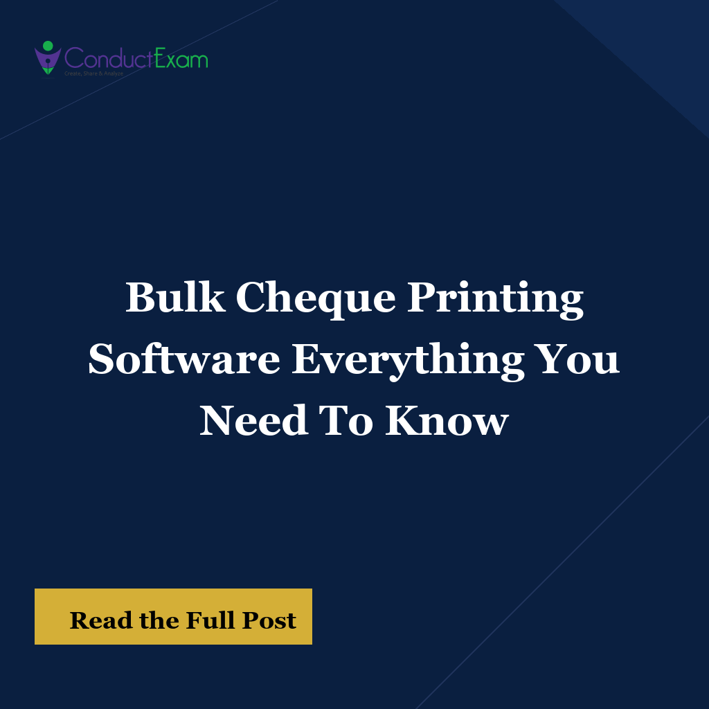 Bulk Cheque Printing Software Everything You Need To Know