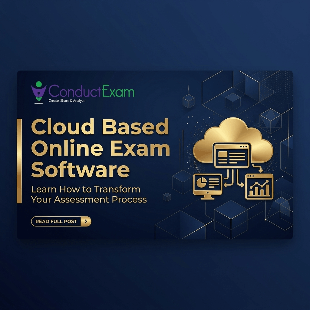 CLOUD BASED ONLINE EXAM SOFTWARE