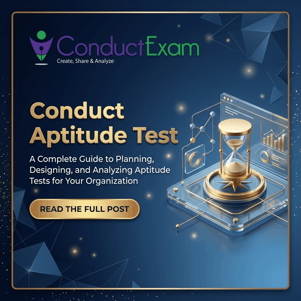 CONDUCT APTITUDE TEST