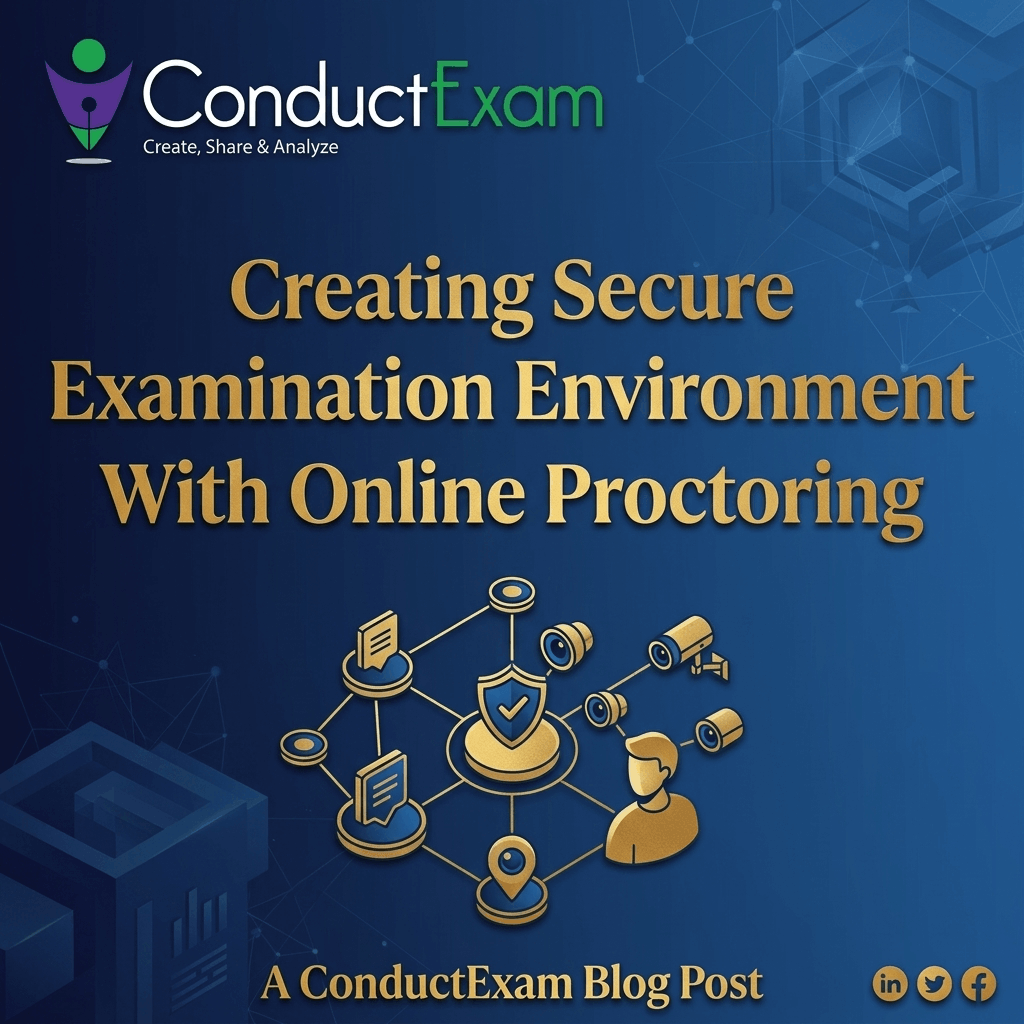 CREATING SECURE EXAMINATION ENVIRONMENT WITH ONLINE PROCTORING