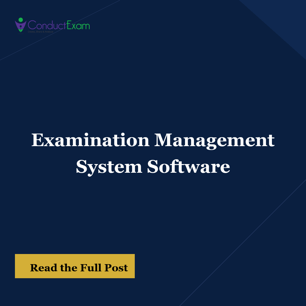 Examination Management System Software