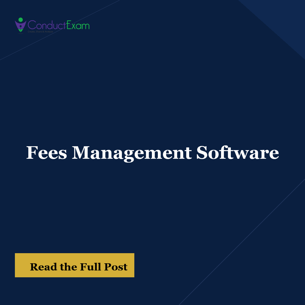 Fees Management Software