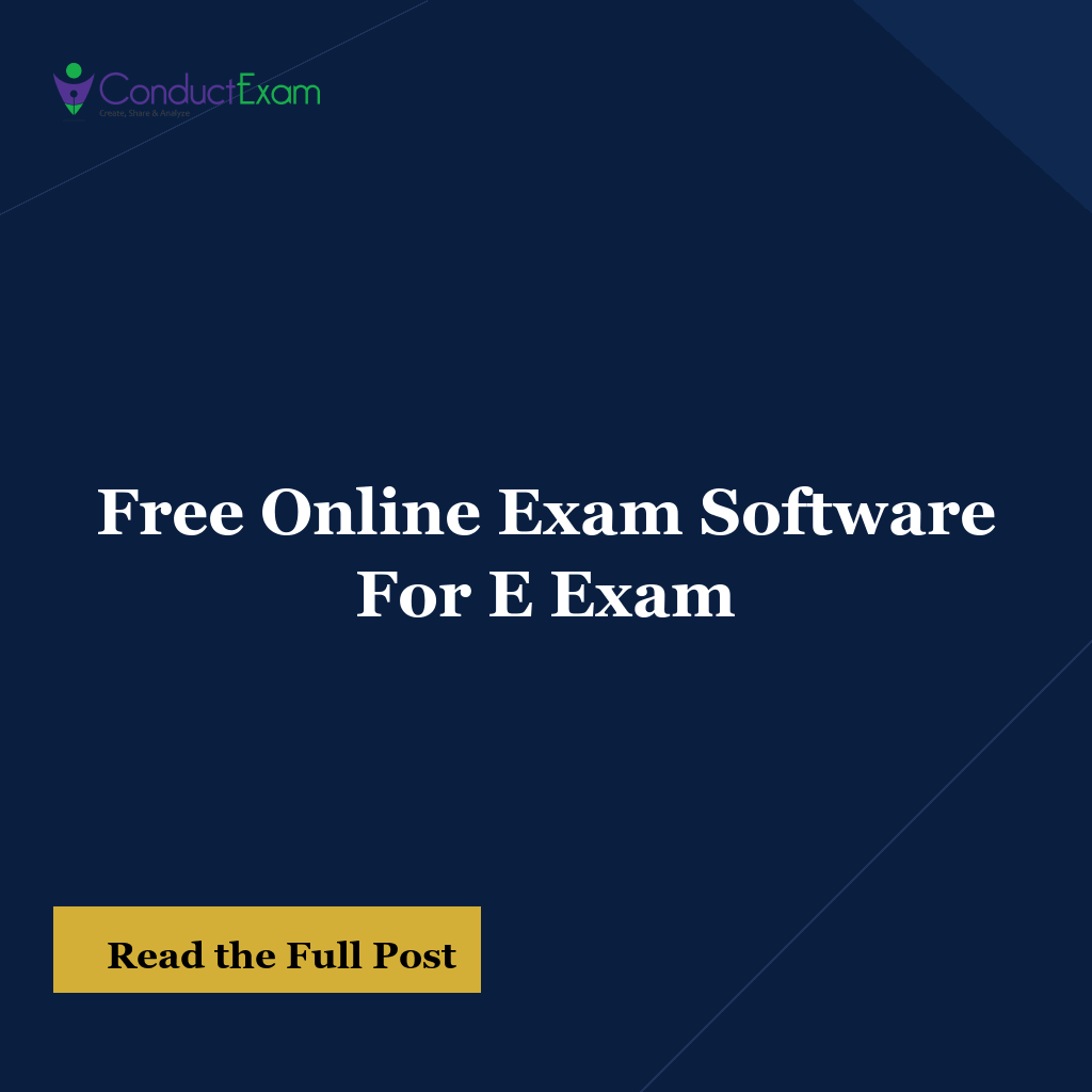 Free Online Exam Software For E Exam
