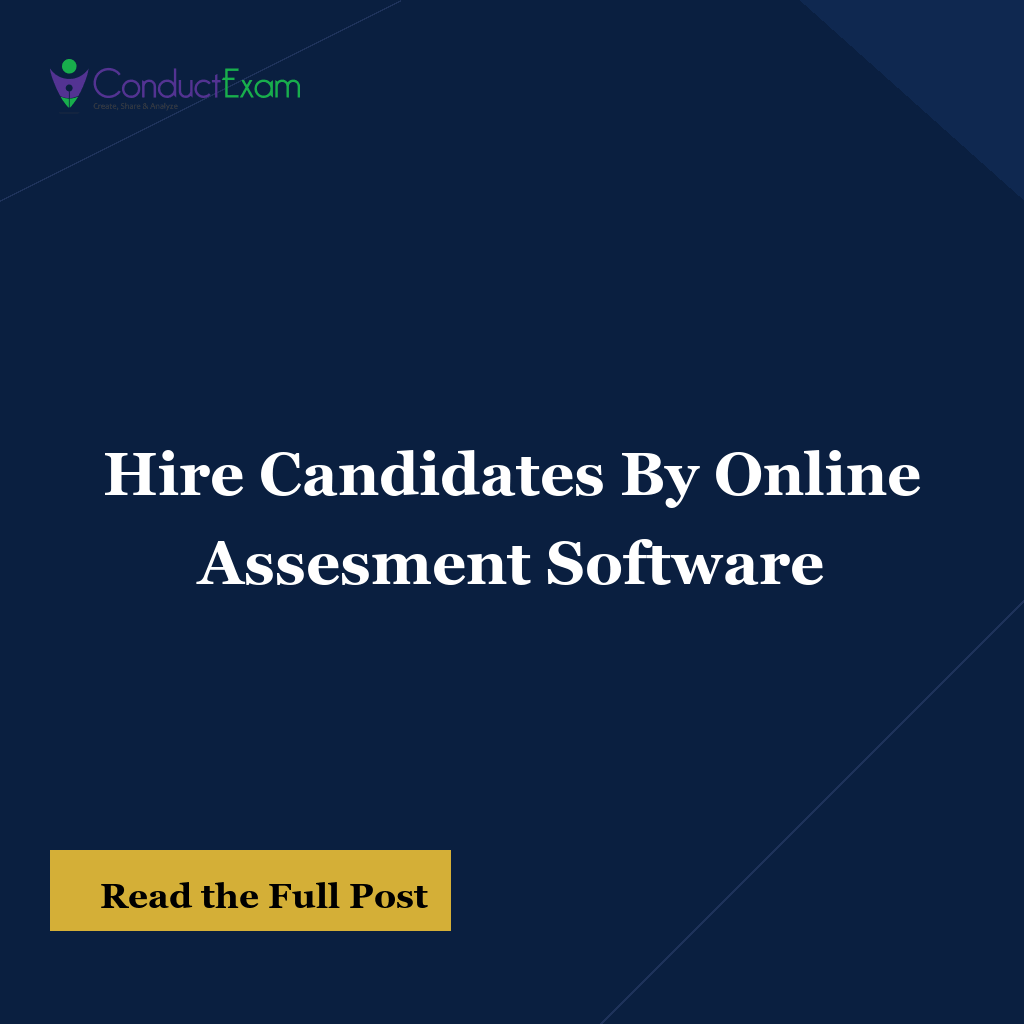 Hire Candidates By Online Assesment Software
