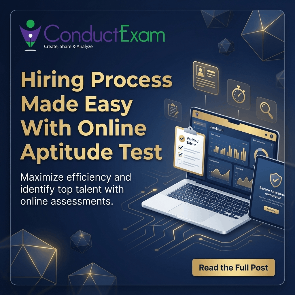 HIRING PROCESS MADE EASY WITH ONLINE APTITUDE TEST