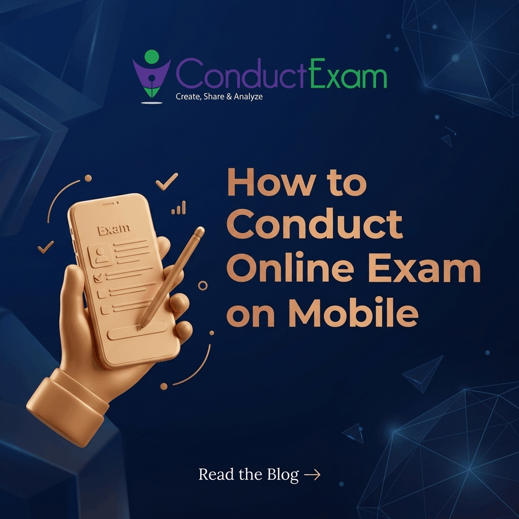 HOW TO CONDUCT ONLINE EXAM ON MOBILE