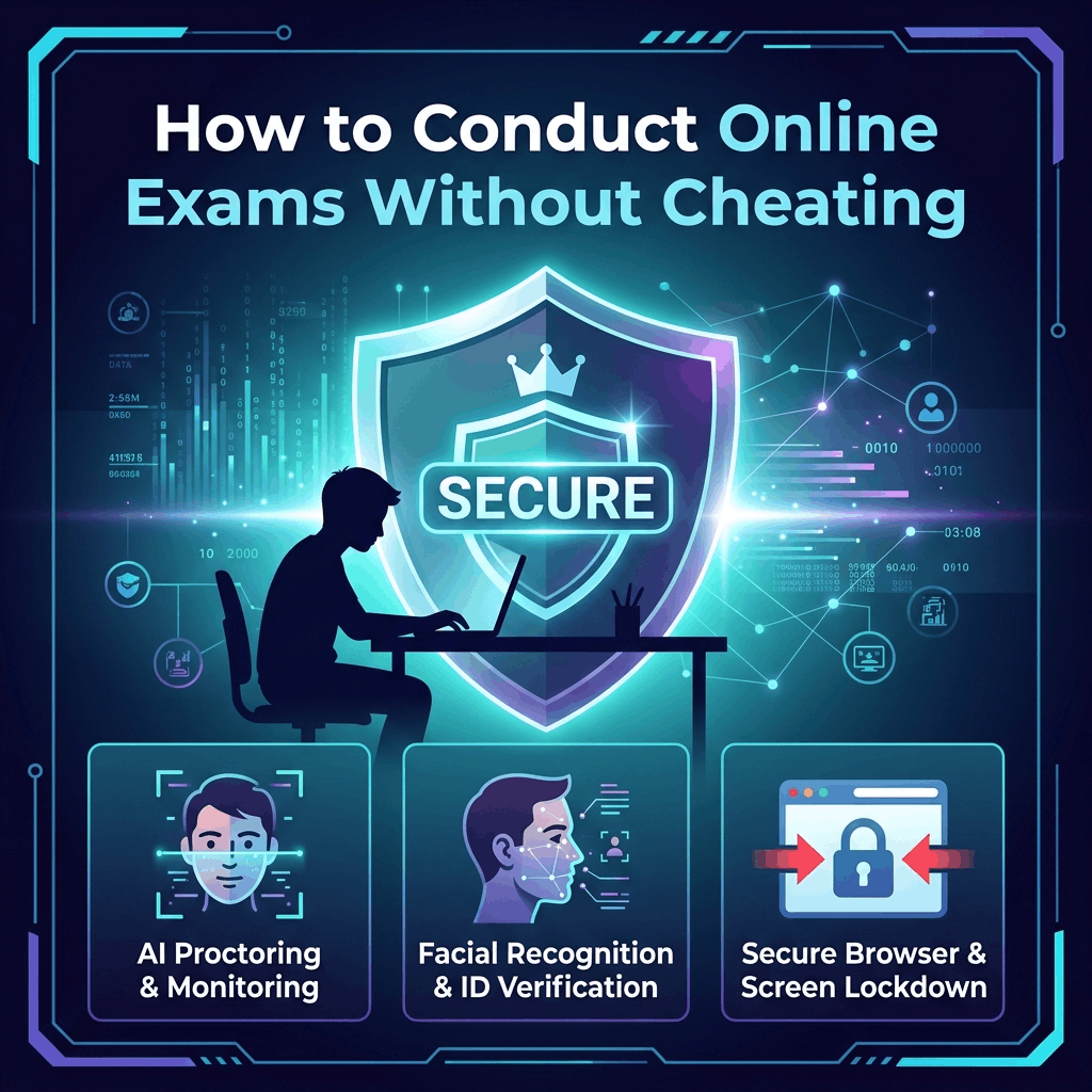 HOW TO CONDUCT ONLINE EXAMS WITHOUT CHEATING