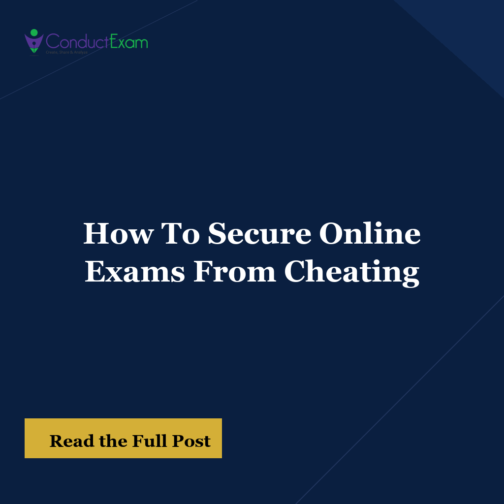 How To Secure Online Exams From Cheating