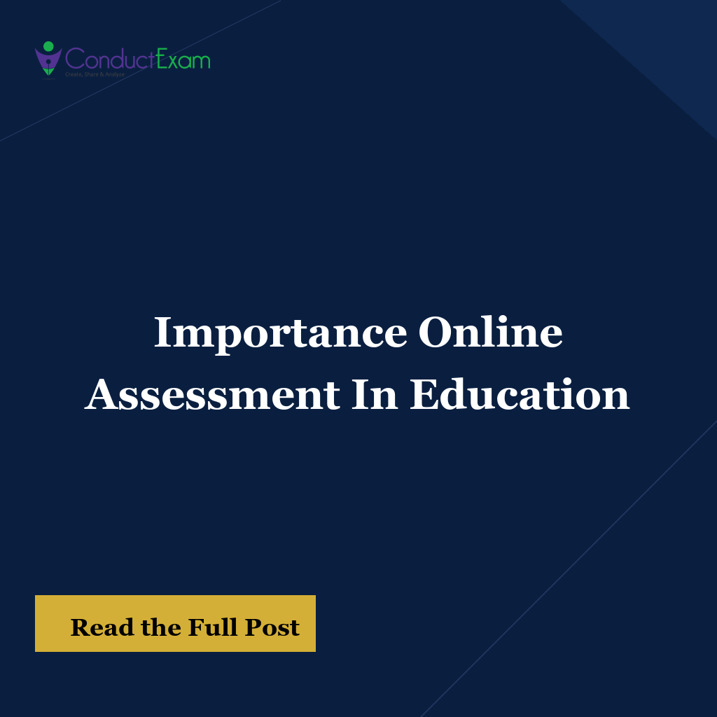 Importance Online Assessment In Education