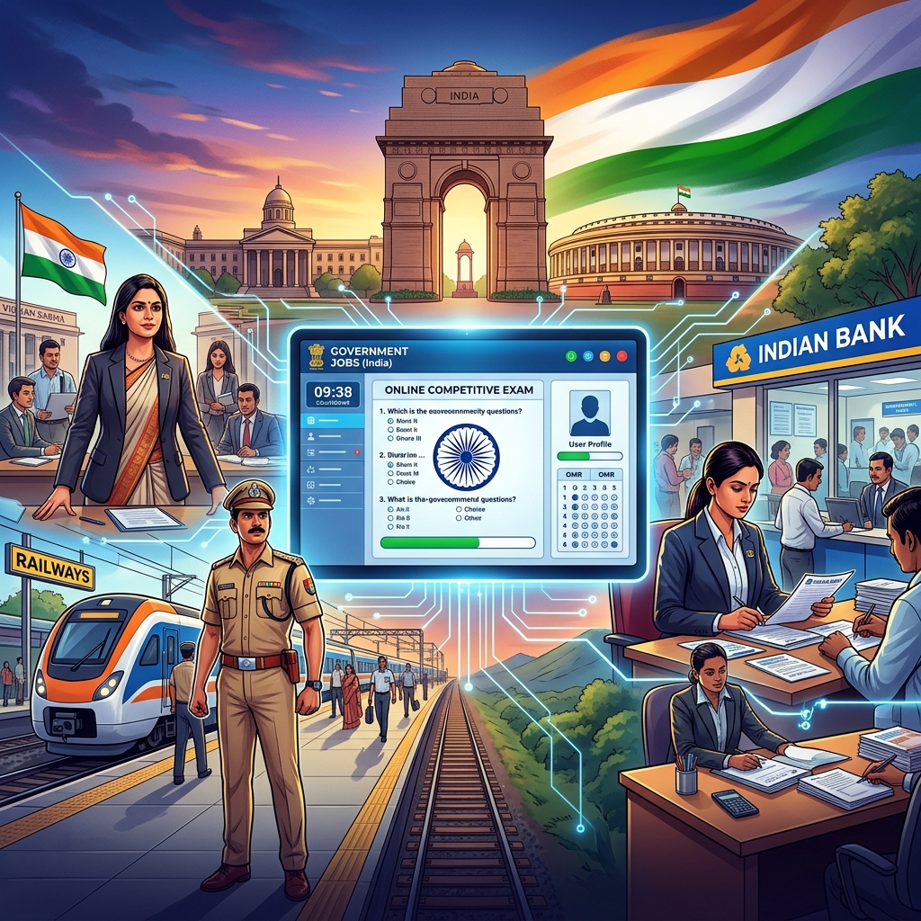 Online Competitive Exams for Government Jobs: The 2026 Digital Landscape