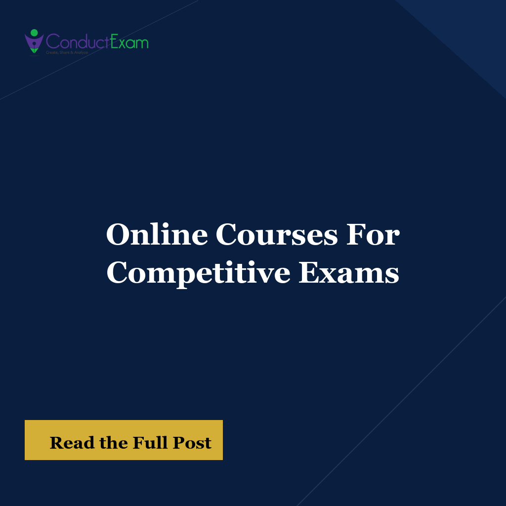 Online Courses For Competitive Exams