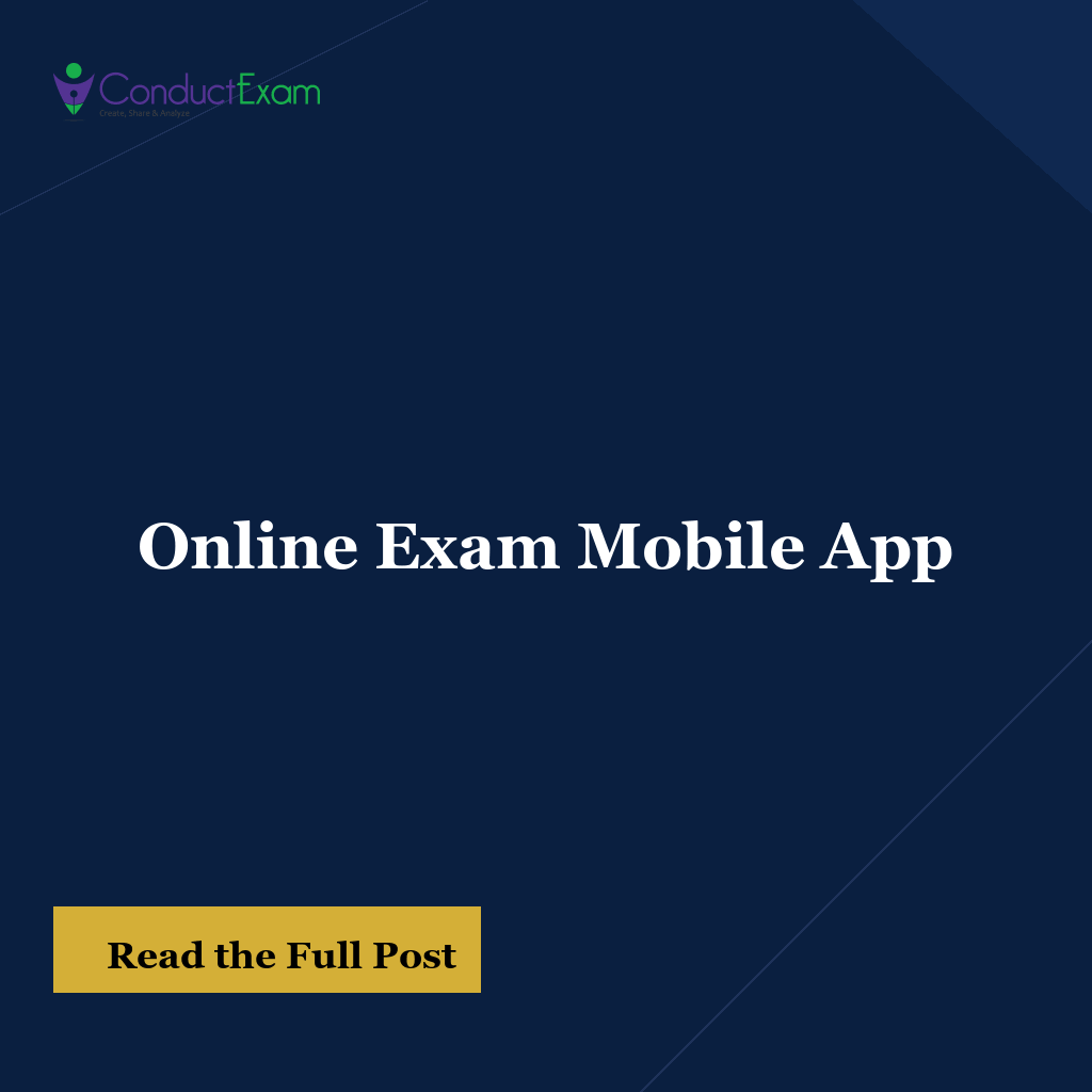 Online Exam Mobile App