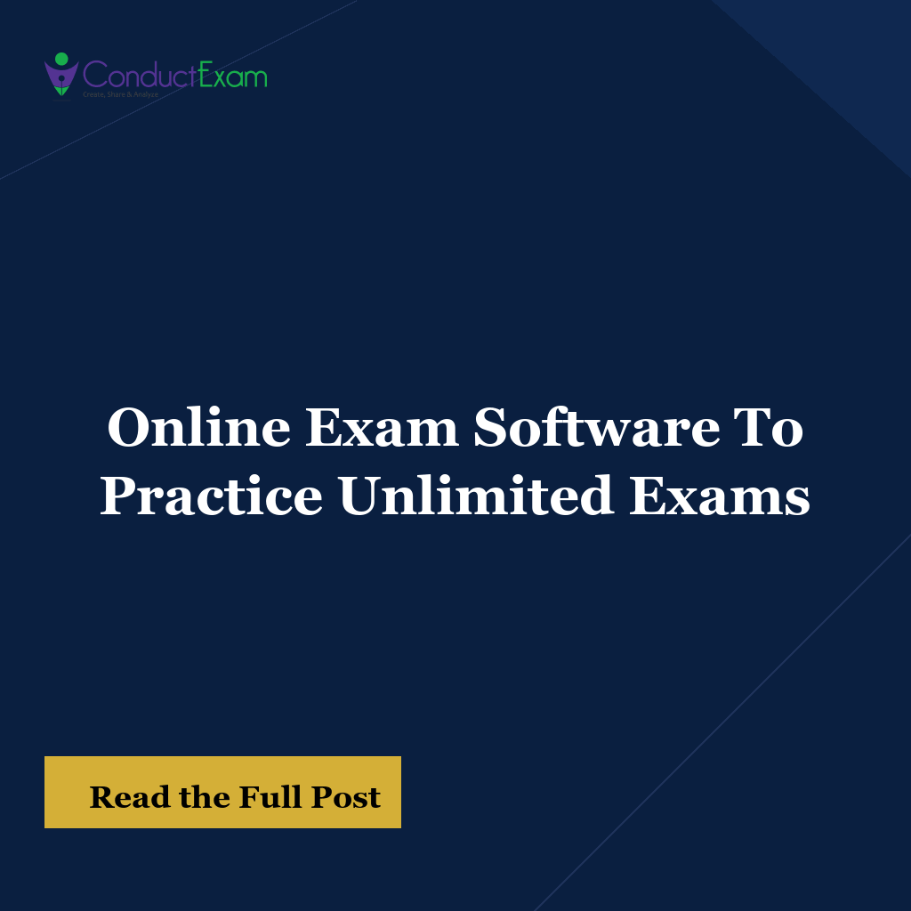 Online Exam Software To Practice Unlimited Exams