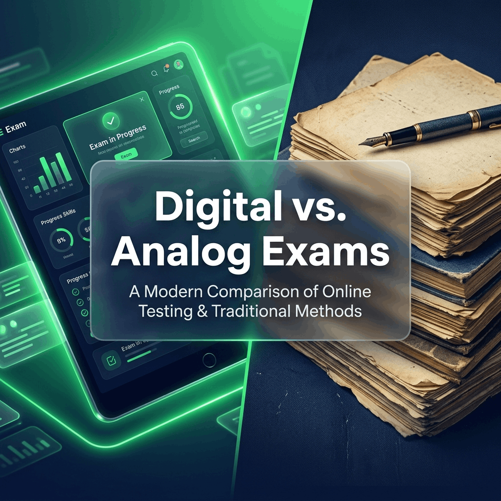 ONLINE EXAMS VS TRADITIONAL PEN PAPER EXAMS