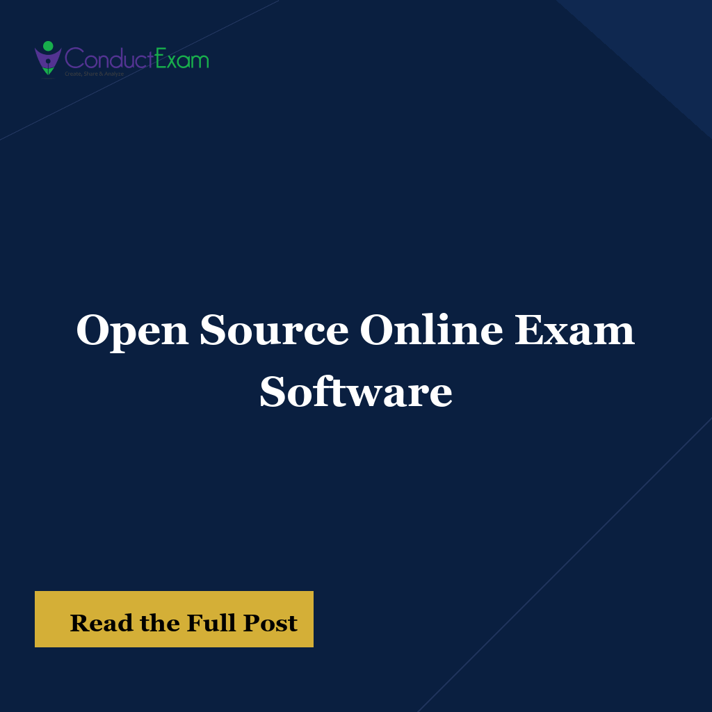 Open Source Online Exam Software