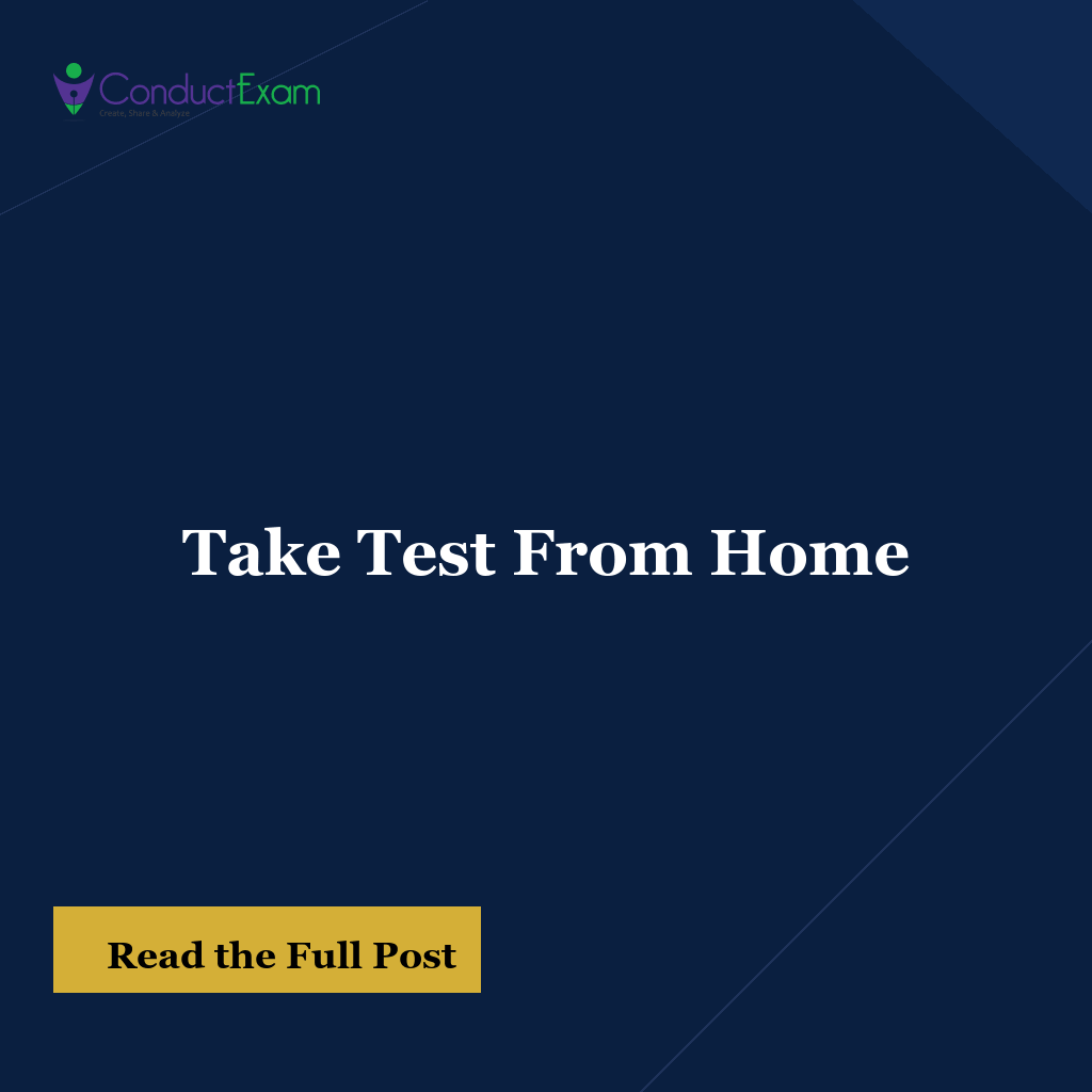 Take Test From Home
