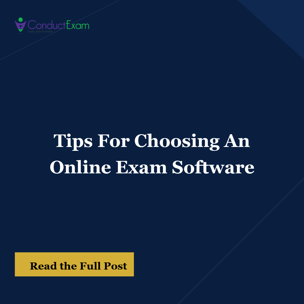 Tips For Choosing An Online Exam Software