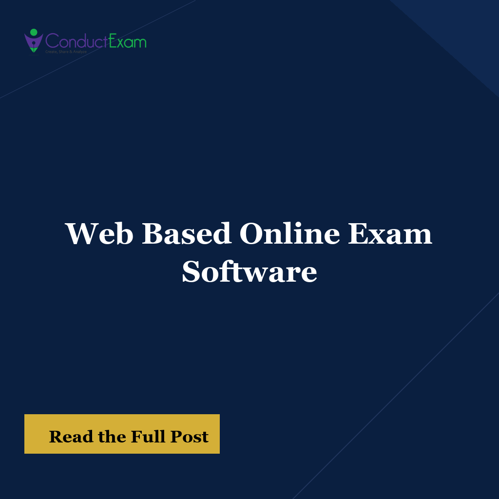 Web Based Online Exam Software